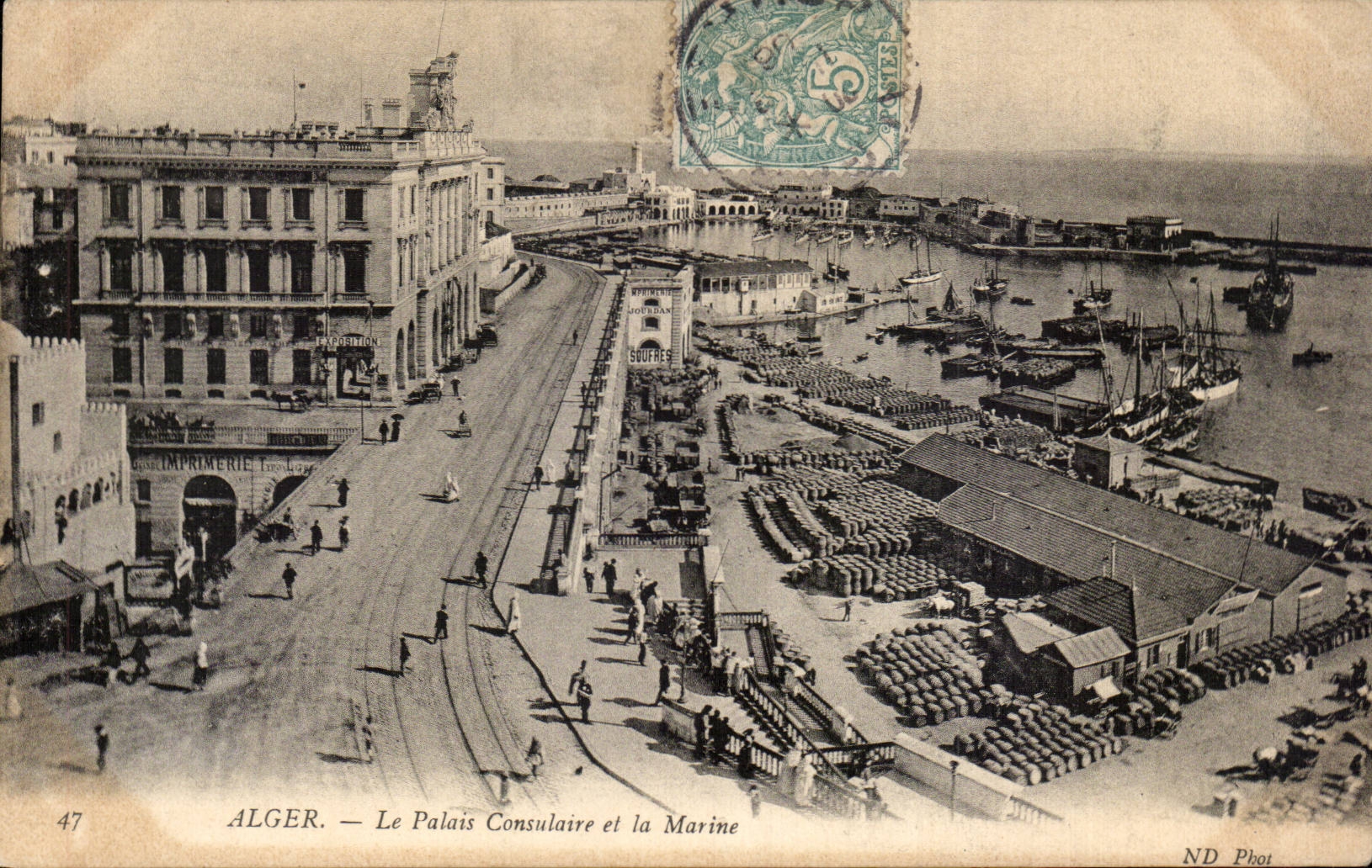 CPA Argel Argelia el paladar y la marina consulares