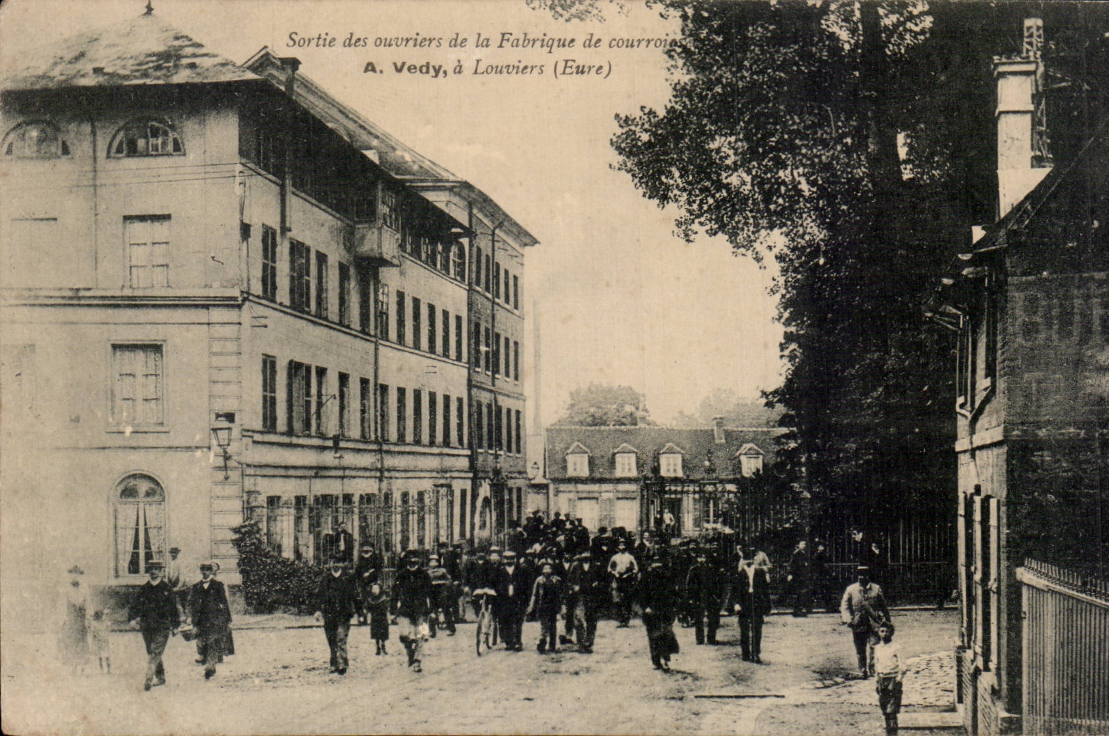 La salida de CPA los trabajadores de la fAbrica de correas tiene Vedy Louviers