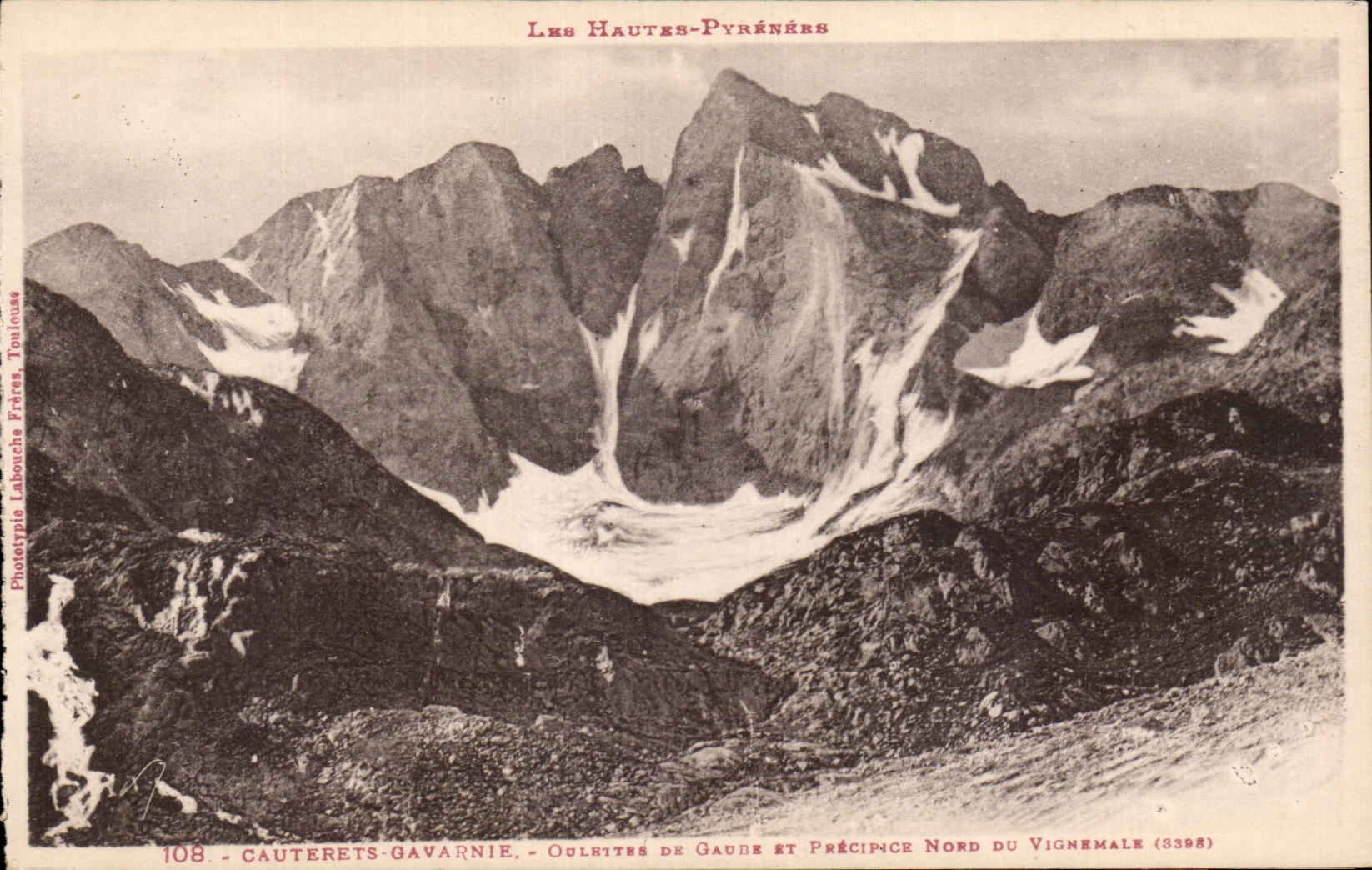 CPA Cauterets Gavarnie Oulettes de Gaude and Northern chasm of Vignemale