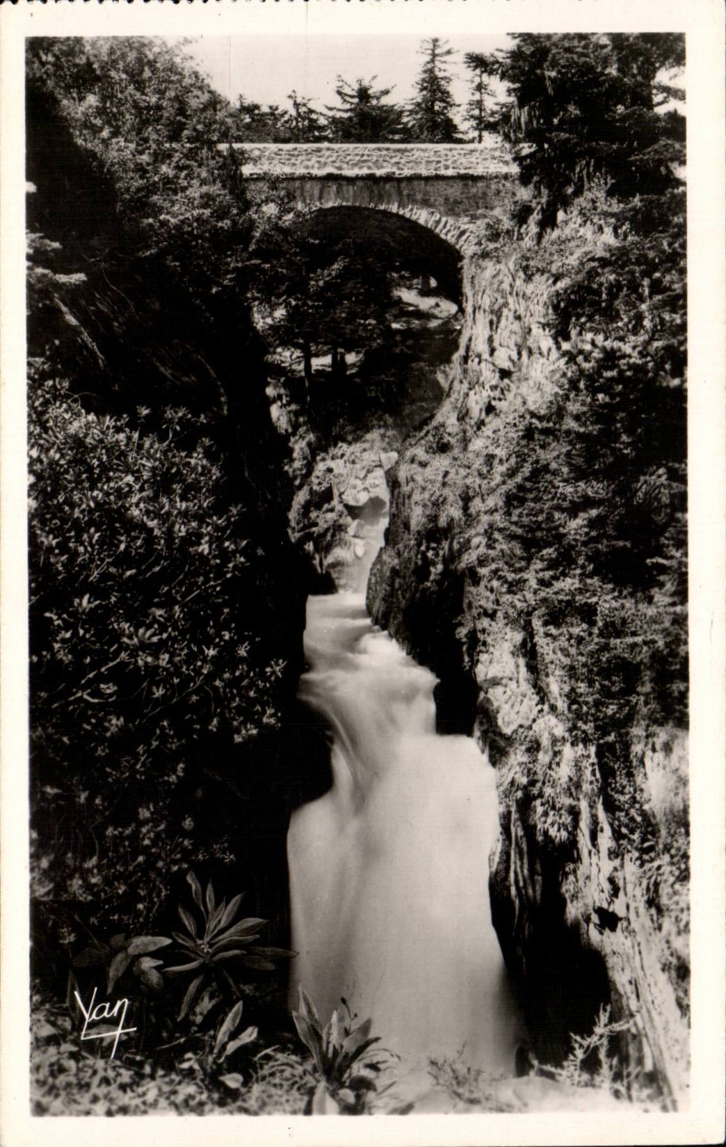 CPA Cauterets Bridge Spain