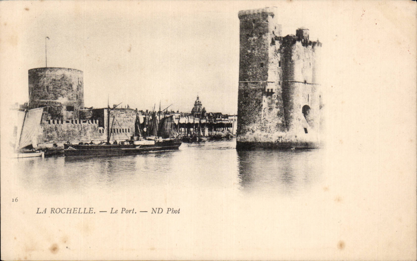 CPA La Rochelle el puerto