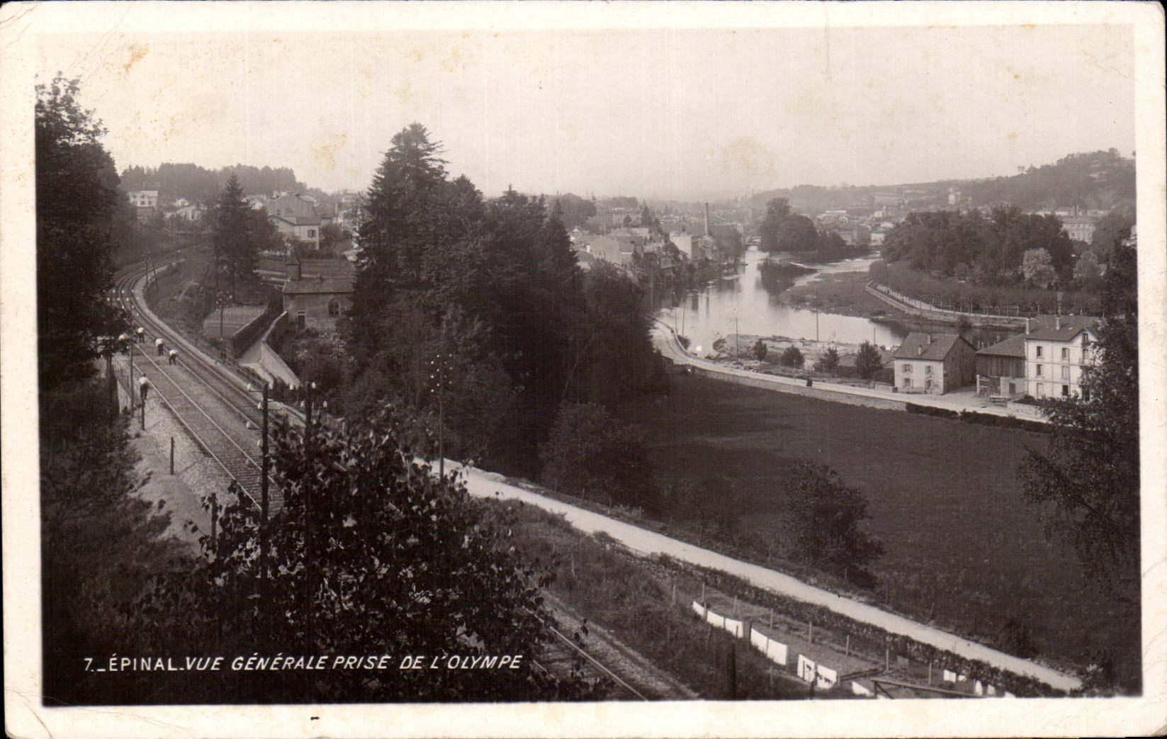 CPA Epinal View taken of Olympe