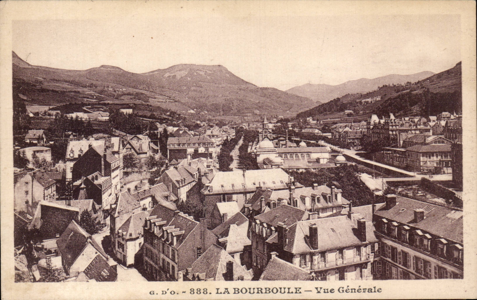 CPA Bourboule View