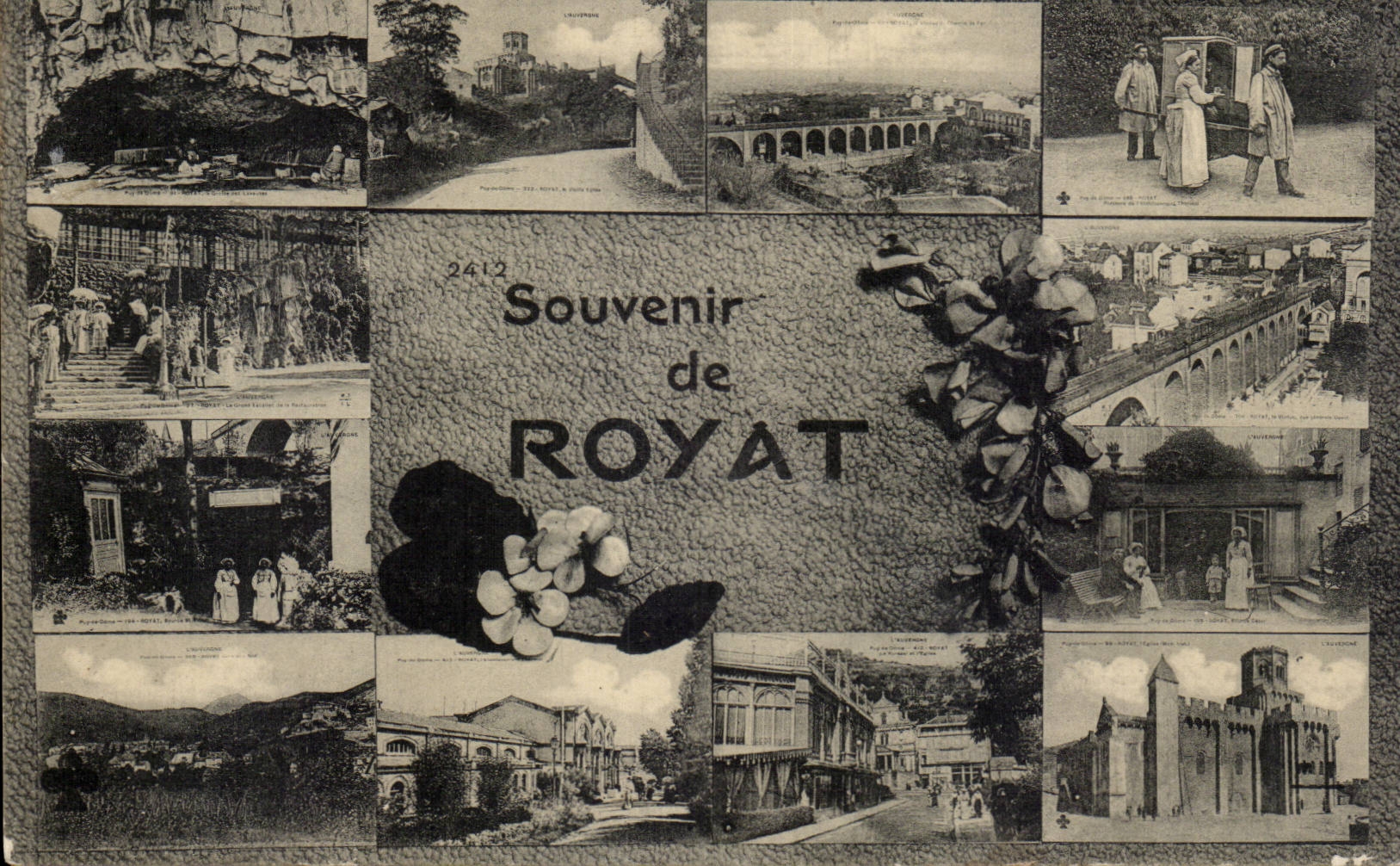 CPA Souvenir of Royat