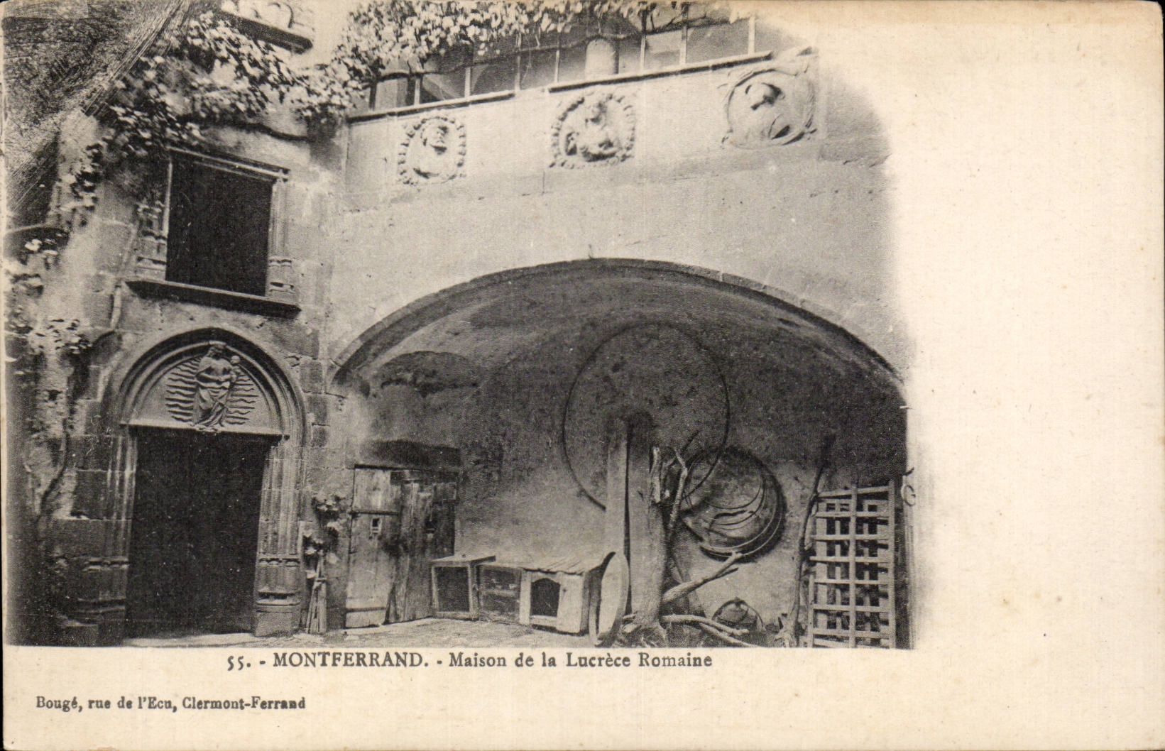 CPA Montferrand House of the Roman lucrece