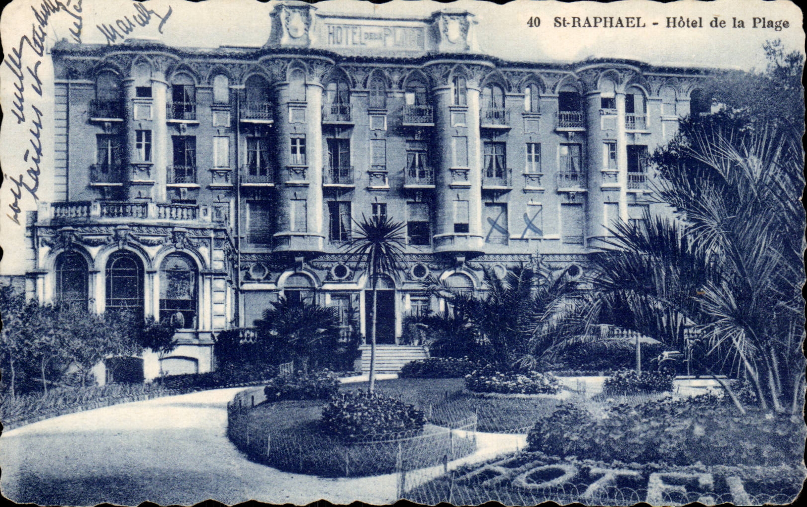 Hotel de Rapahel del santo de CPA de la playa