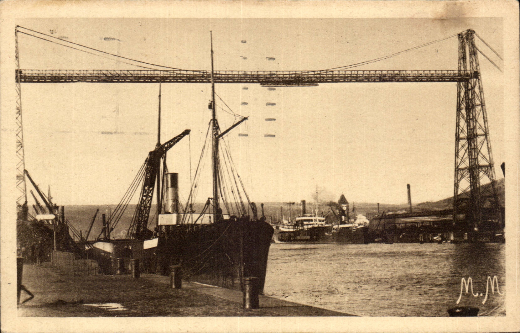 Rouen - the Transporter bridge - the Museum City - CPA