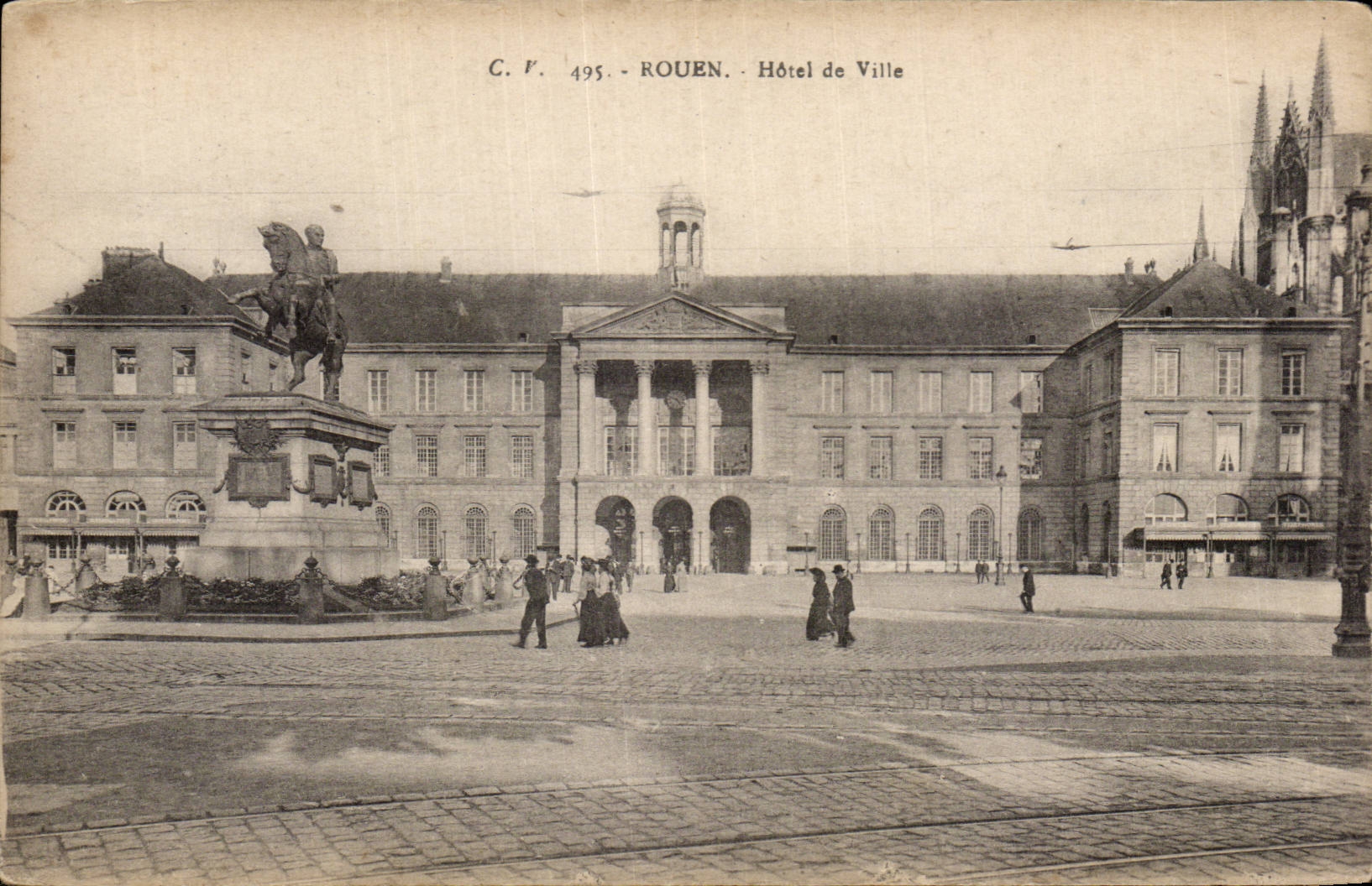 CPA Rouen Town hall