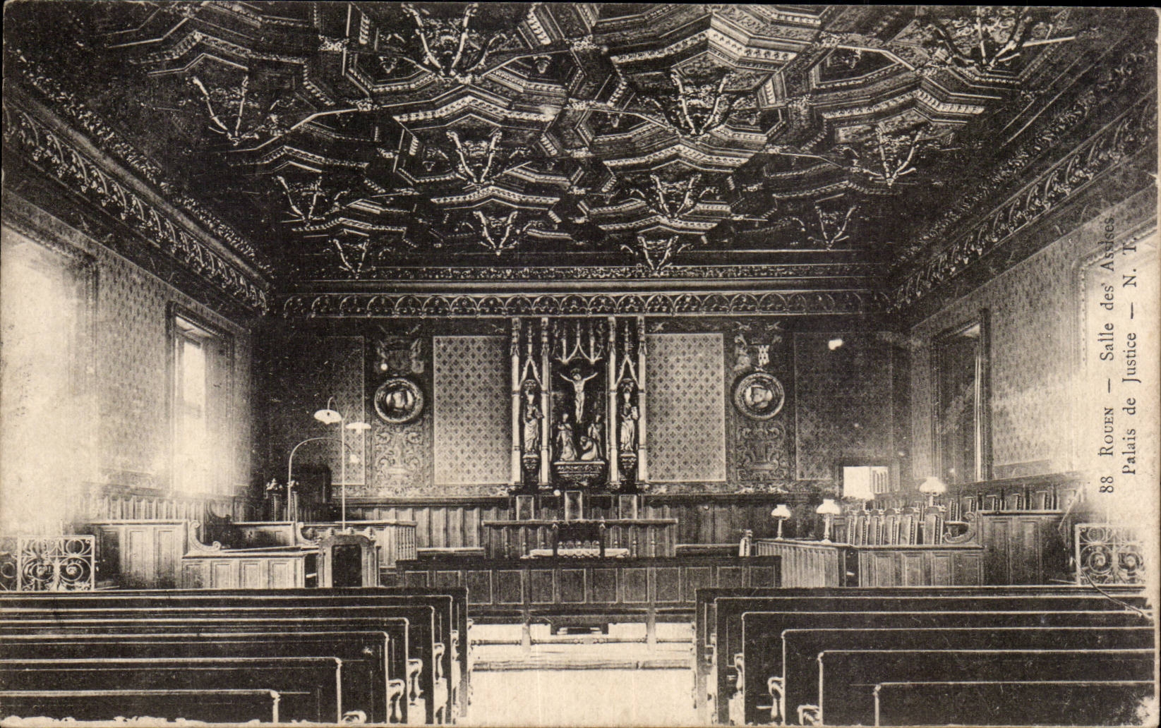 CPA Rouen Room of the files Law courts
