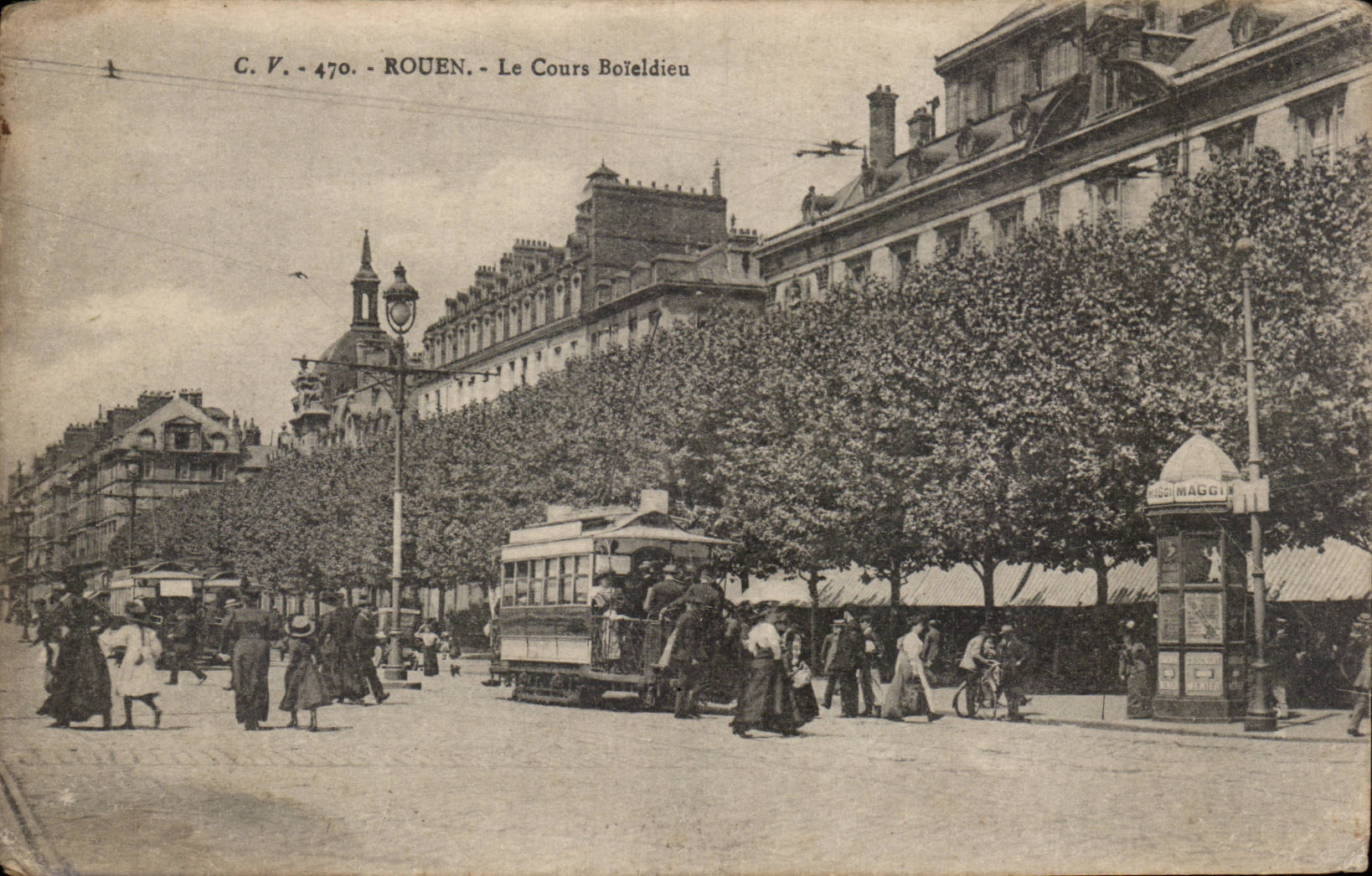 Rouen - the Boteldieu Course - CPA -