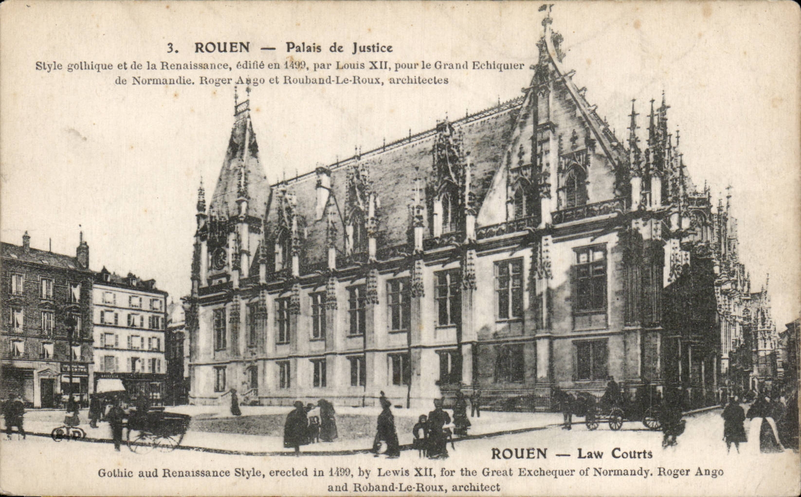 Rouen - Law courts - CPA -