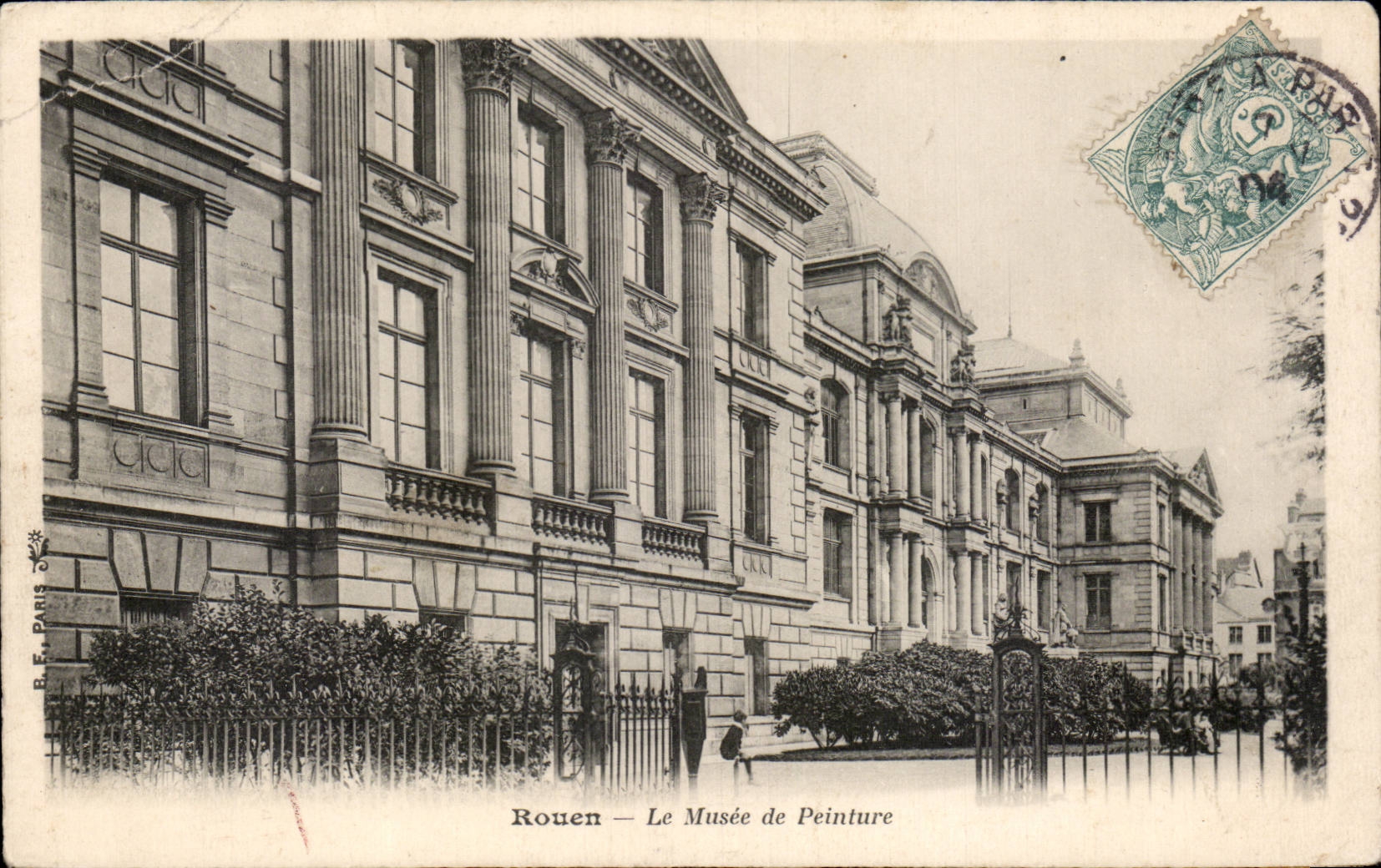 Rouen - the Museum of Painting - CPA