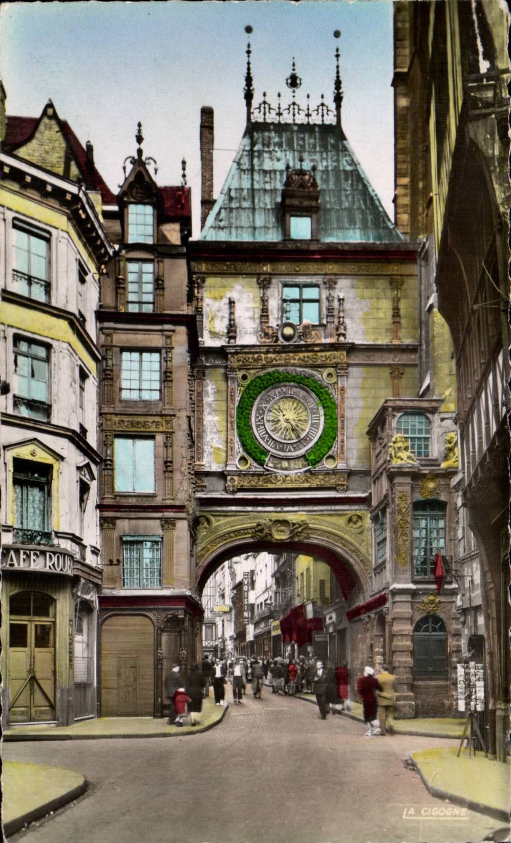 Rouen - the Gros Horloge - CPA