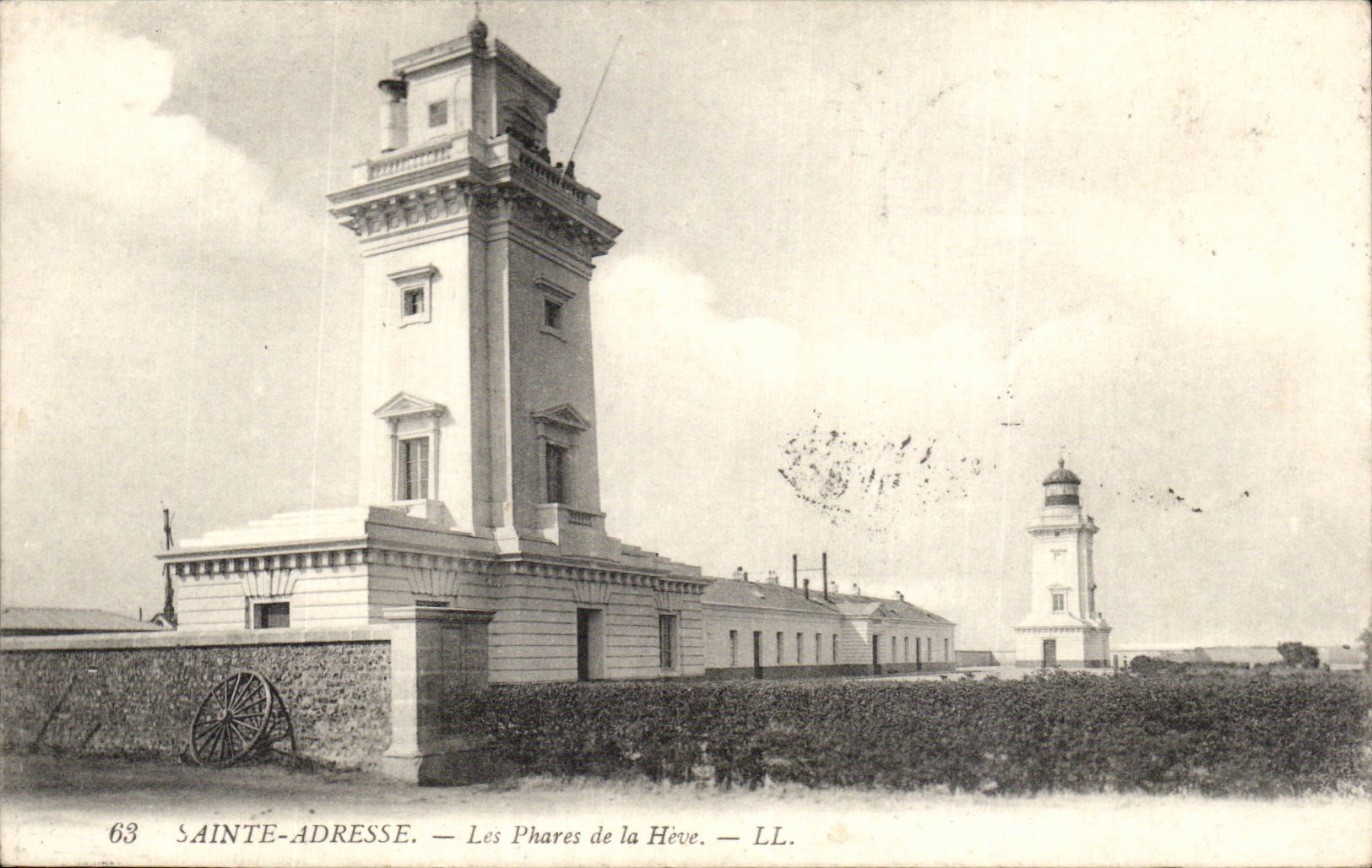 Sainte Address - Lighthouses of Heve - lighthouse - CPA