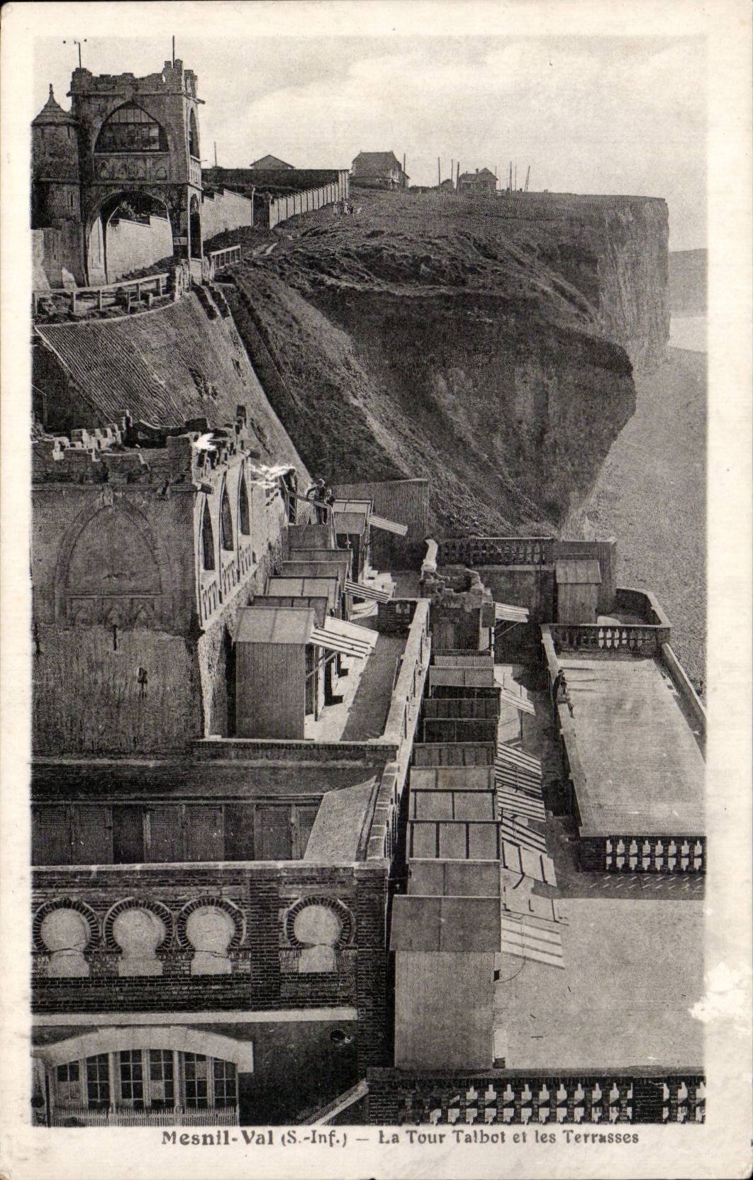 Mesnil Valley - the Talbot Tower - CPA