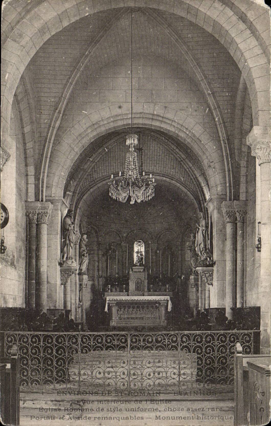 Surroundings of St Romain - CPA