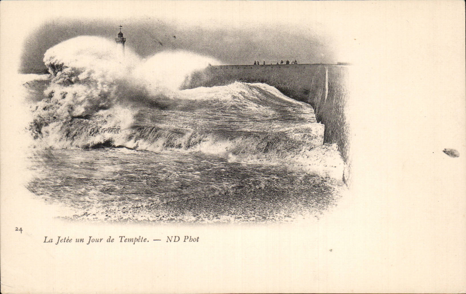 The Pier one Day of Storm Lighthouse Lighthouse - CPA