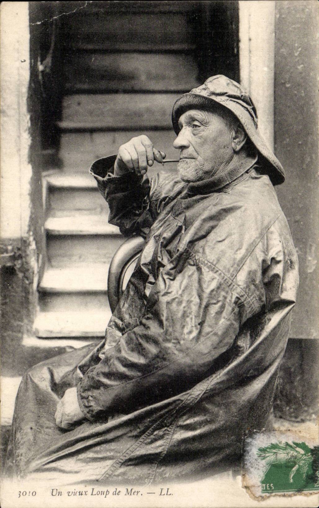 Folklore - Costumes - Fisherman Fishing Trades - CPA