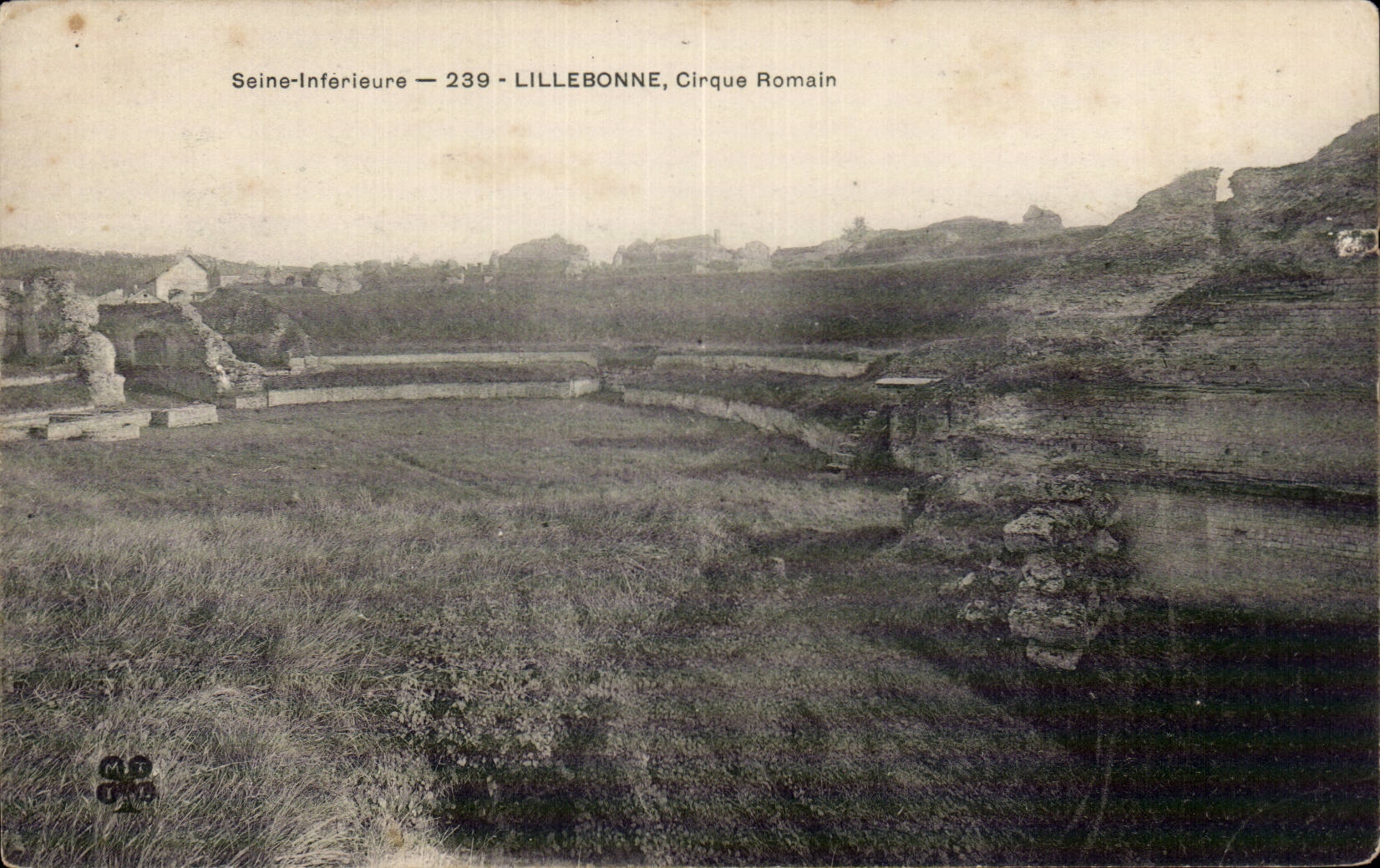 Lillebonne - Romain Circus - CPA