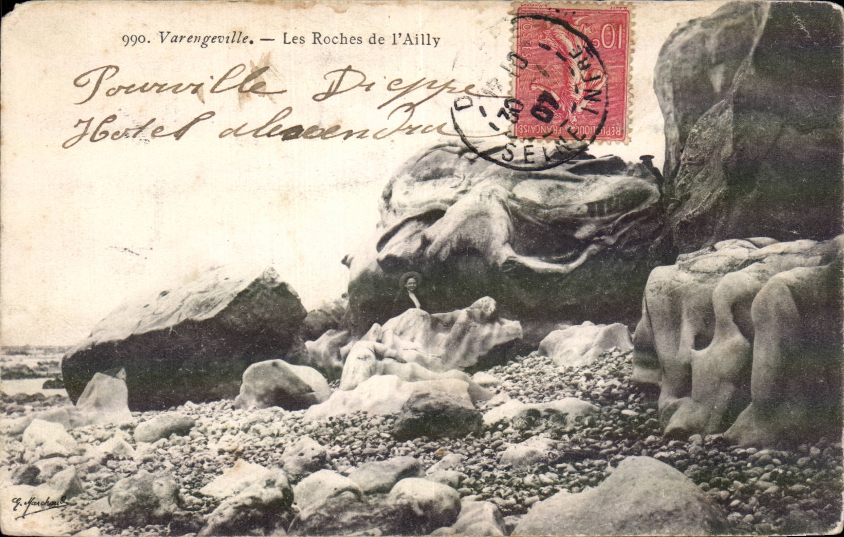 Varengeville - Rocks of Ailly - CPA