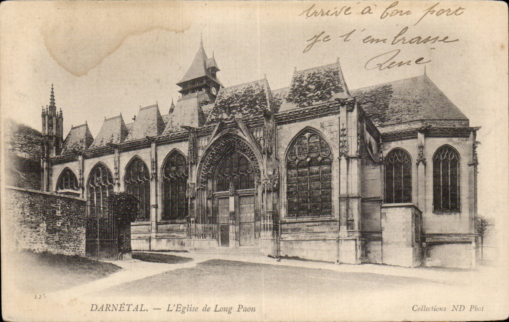 Darnetal - Church of Long Peacock - CPA