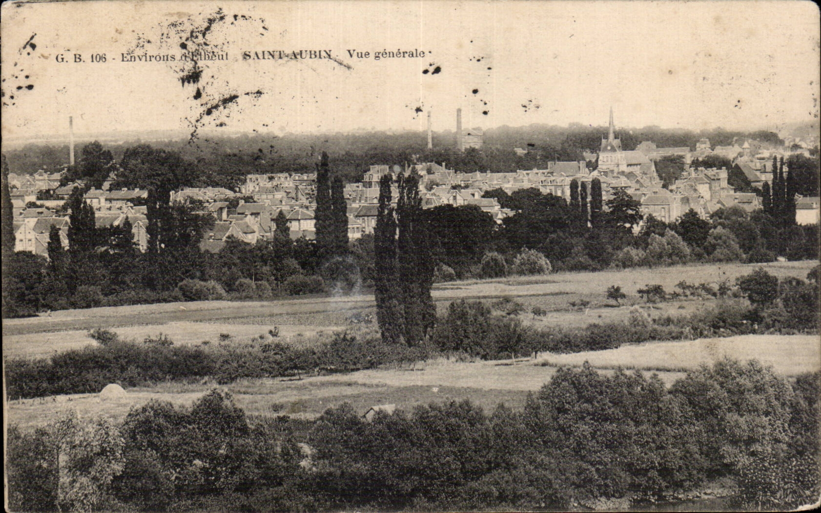 Saint Aubin - View - CPA