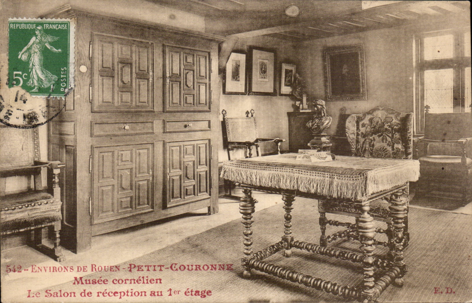 Surroundings of Rouen - Small Crowns - Cornelien Museum - CPA