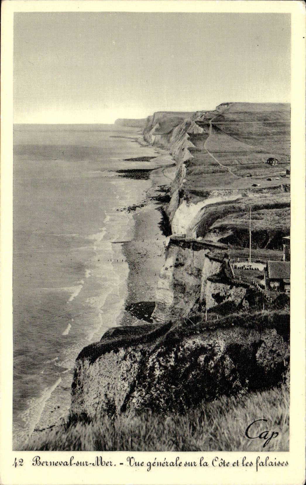 Berneval on Sea - View - CPA