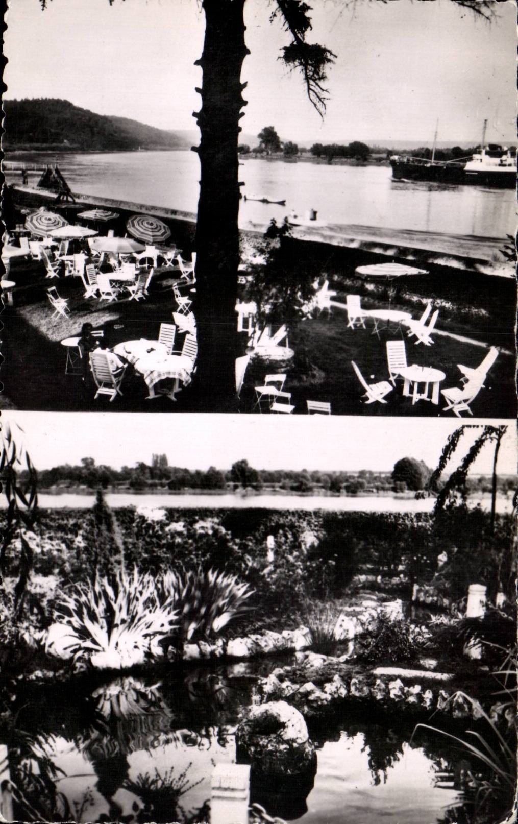 Villequier - Hotel of the Large Fir tree - Duhamel - CPA