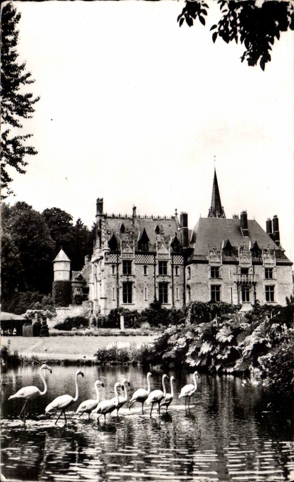 Cleres - jardines zoologicos - ataque frontal del castillo - CPA