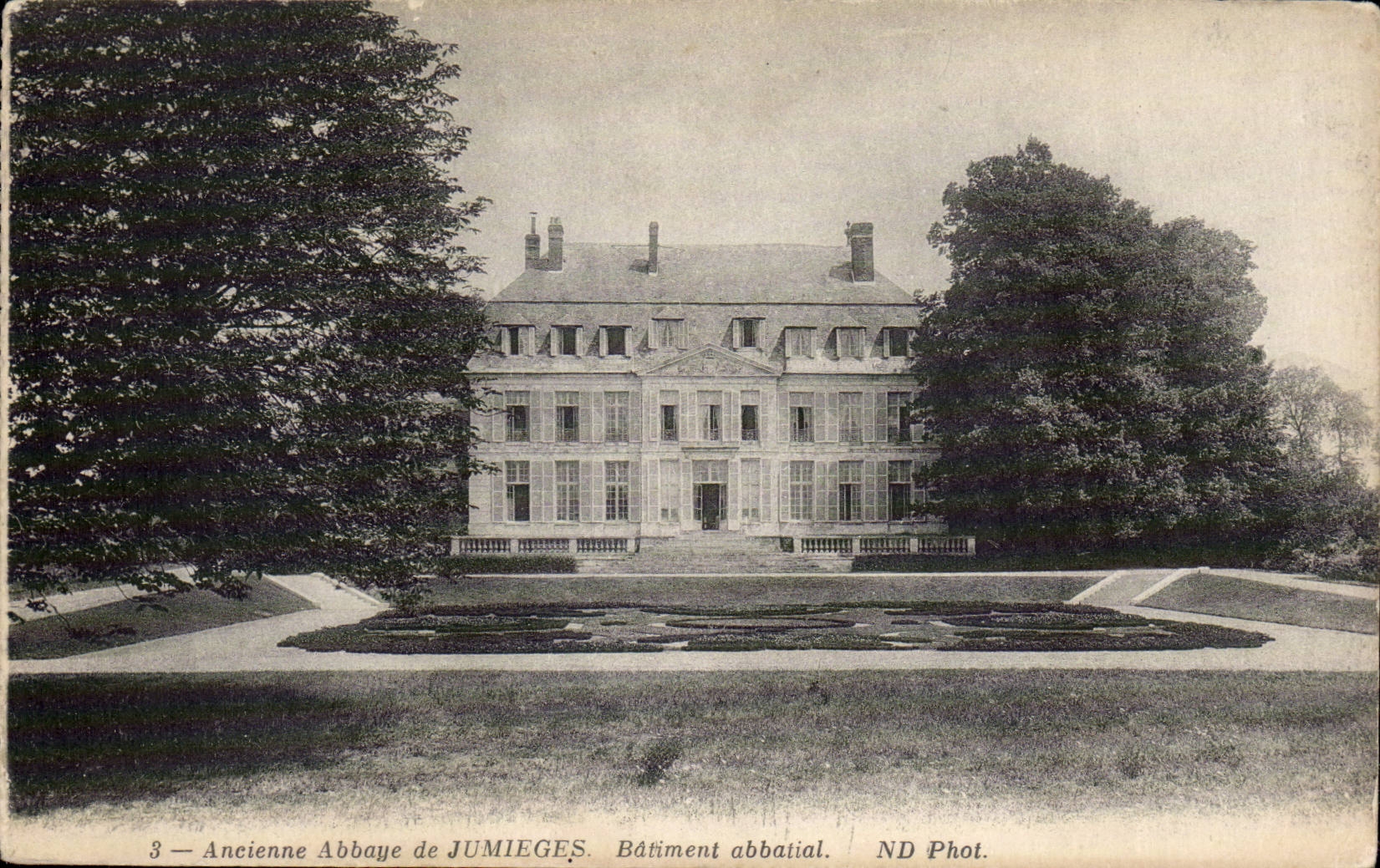 Abbey of Jumieges - Abbey House - CPA