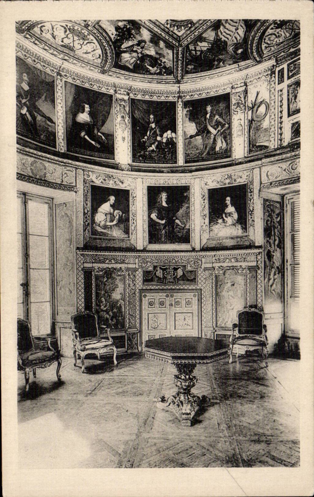 Castle of Bussy Rabutin - Turn Golden - CPA