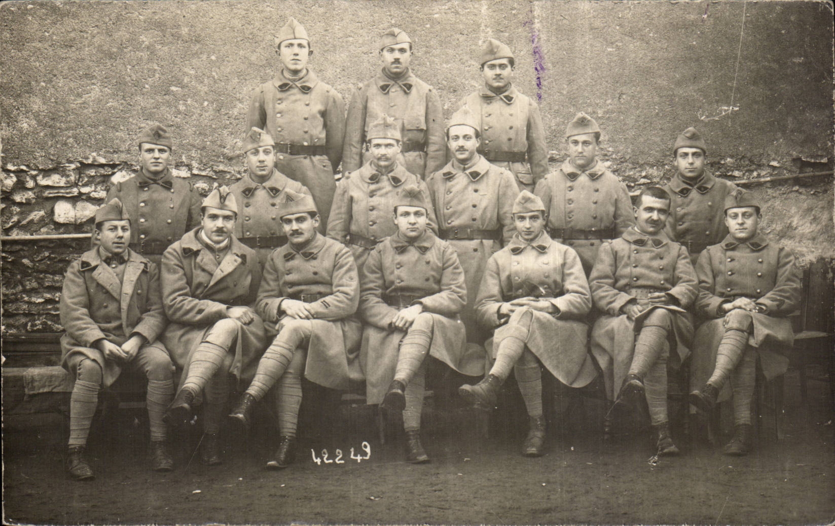 Real photo Militaria Soldiers