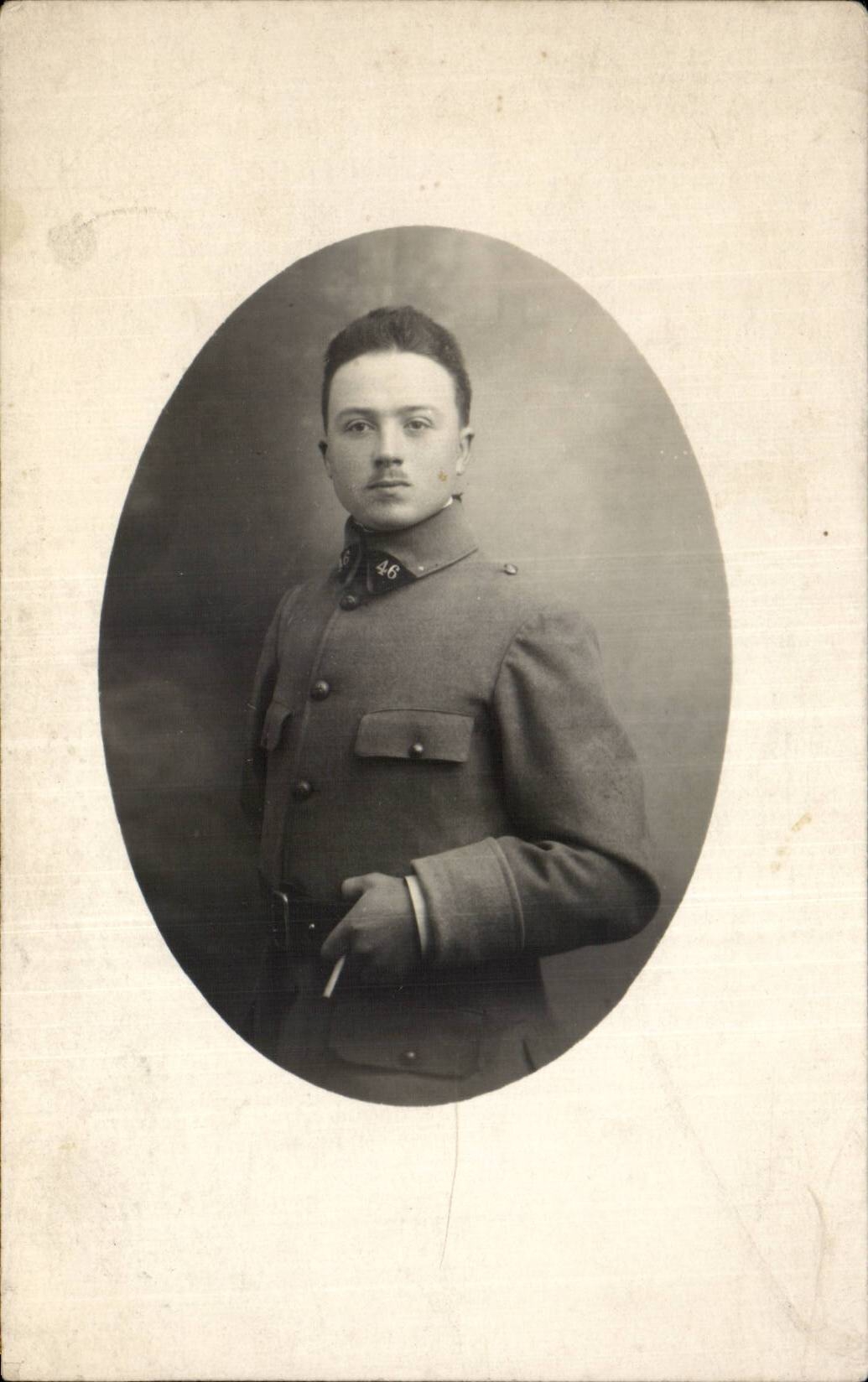 Real photo Militaria Soldier