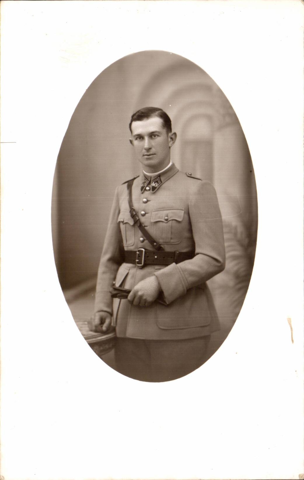 CPA Militaria Soldier