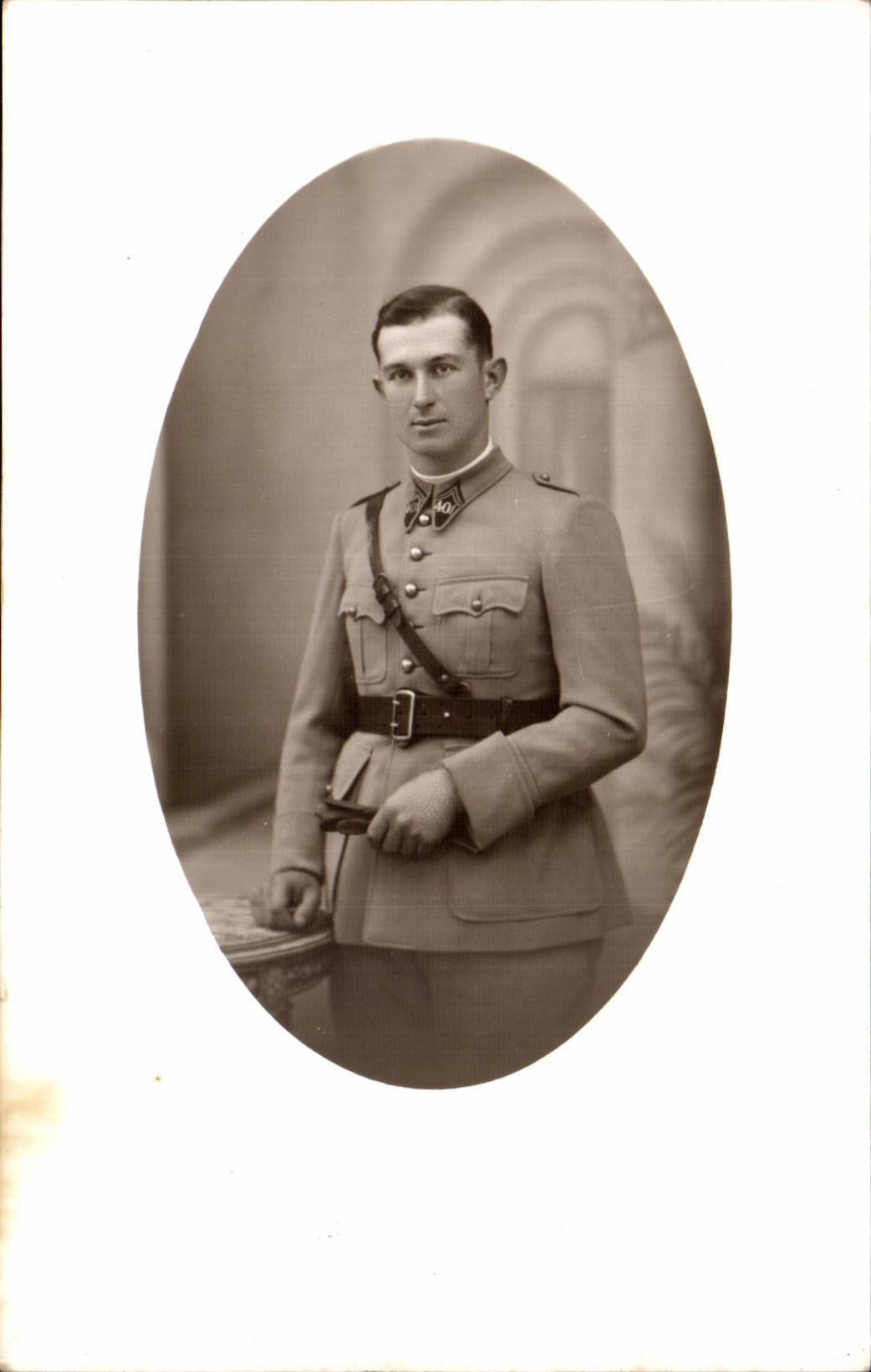 Real photo Militaria Soldier