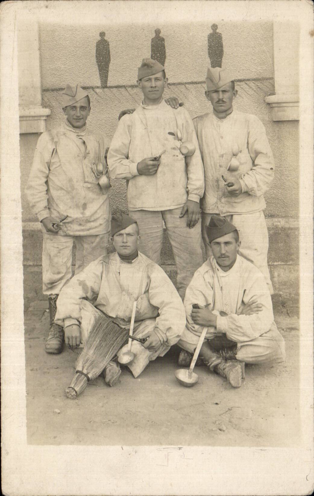 Real photo Soldiers militaria