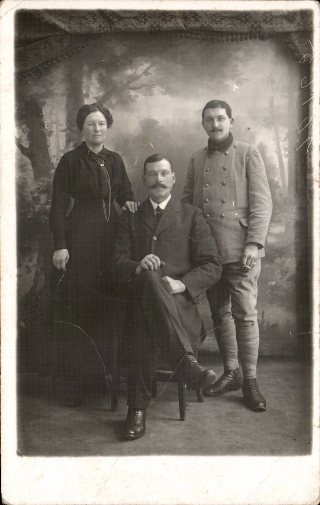 Real photo Soldier militaria