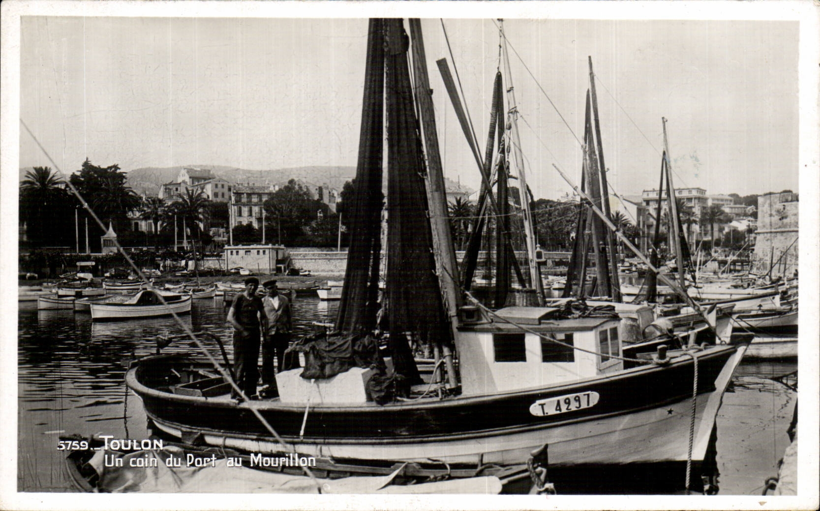 CPA Toulon a corner of the port in Mourillon