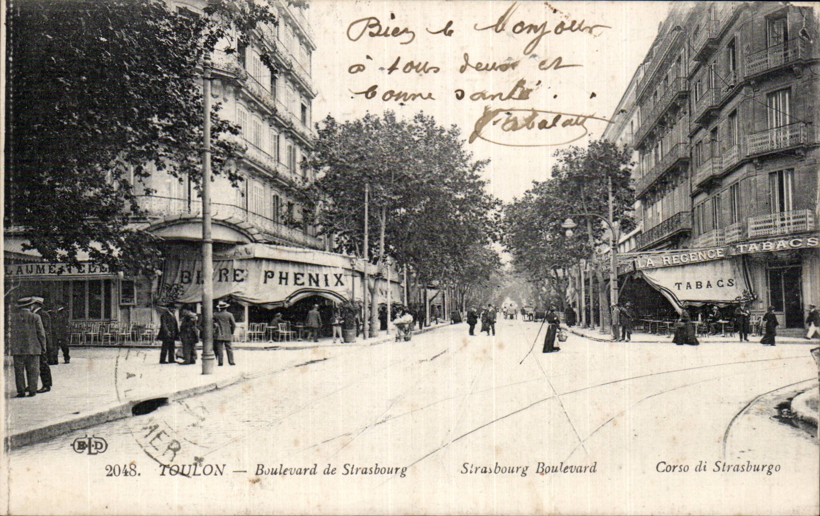 CPA Toulon Boulevard of Strasbourg