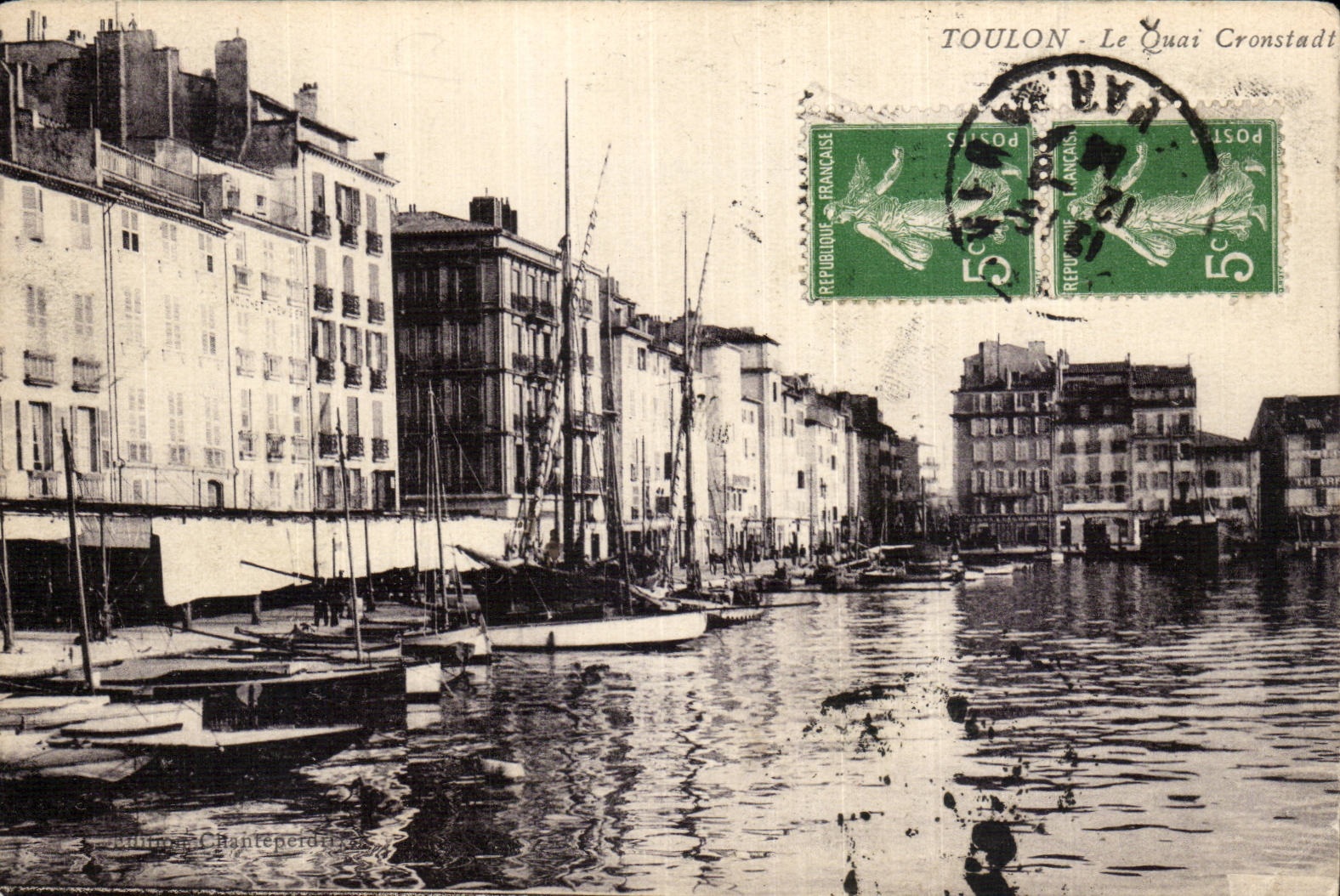CPA Toulon the Cronstadt Quay