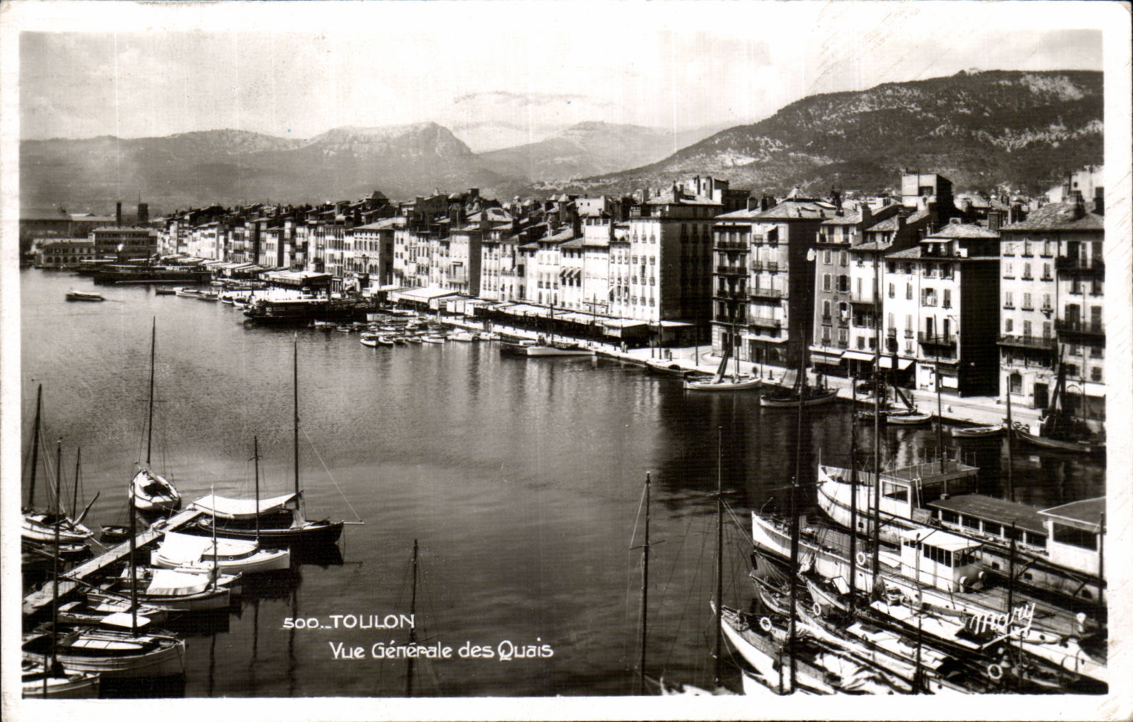 CPA Toulon View of the quays