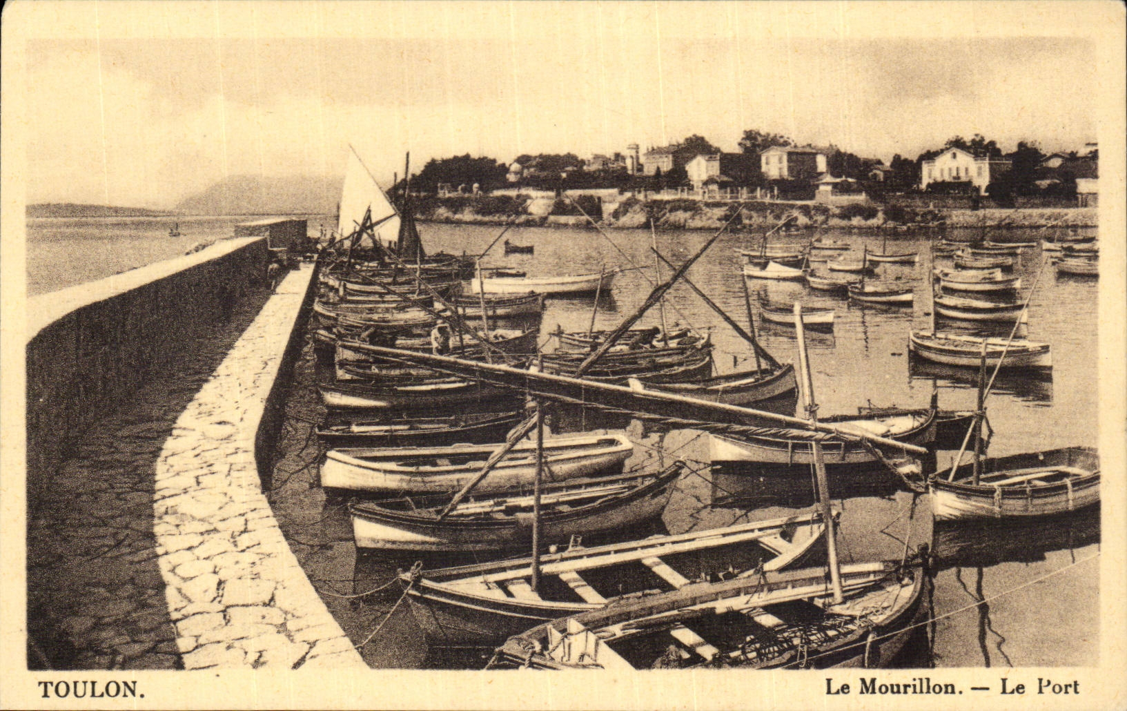 CPA Toulon Mourillon the port