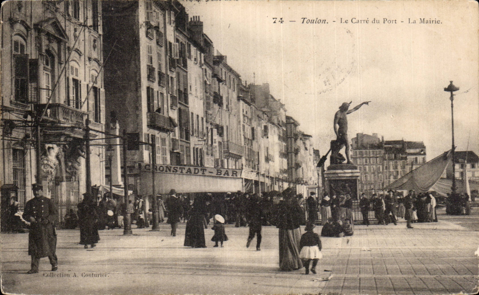 CPA Toulon squares It port the town hall