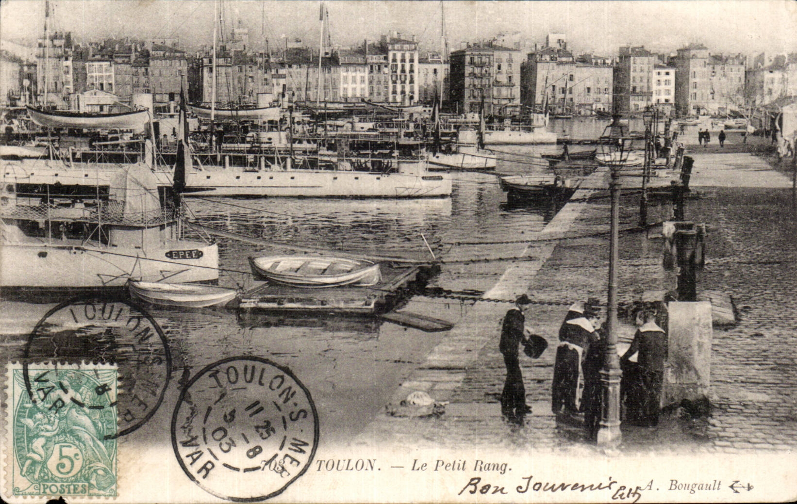 CPA Toulon the small row