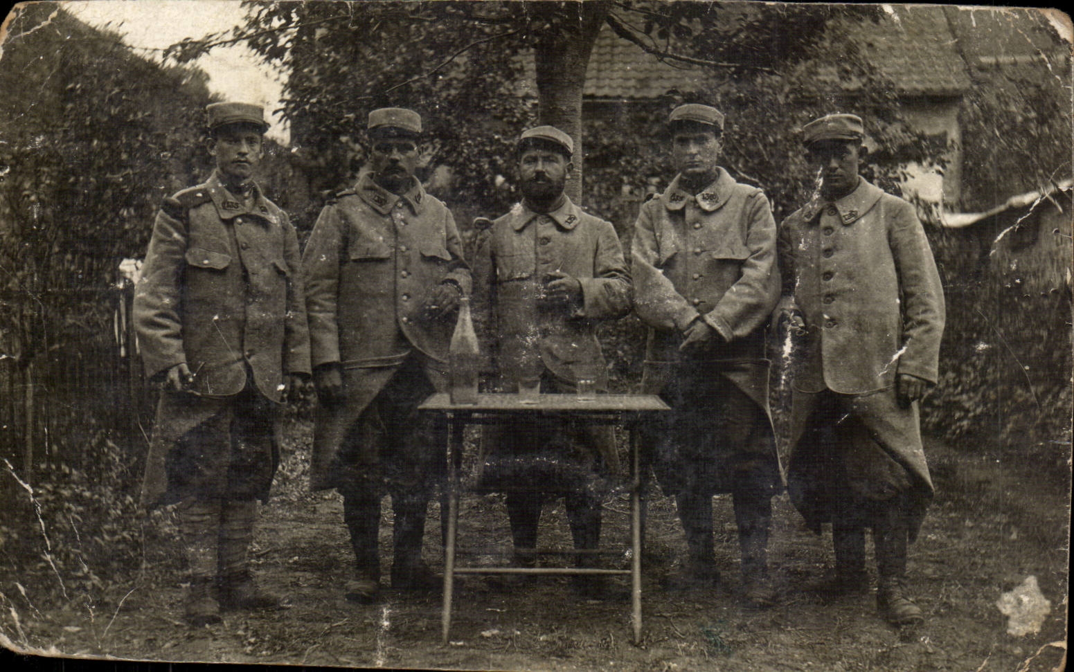 Real photo Militaria Soldiers