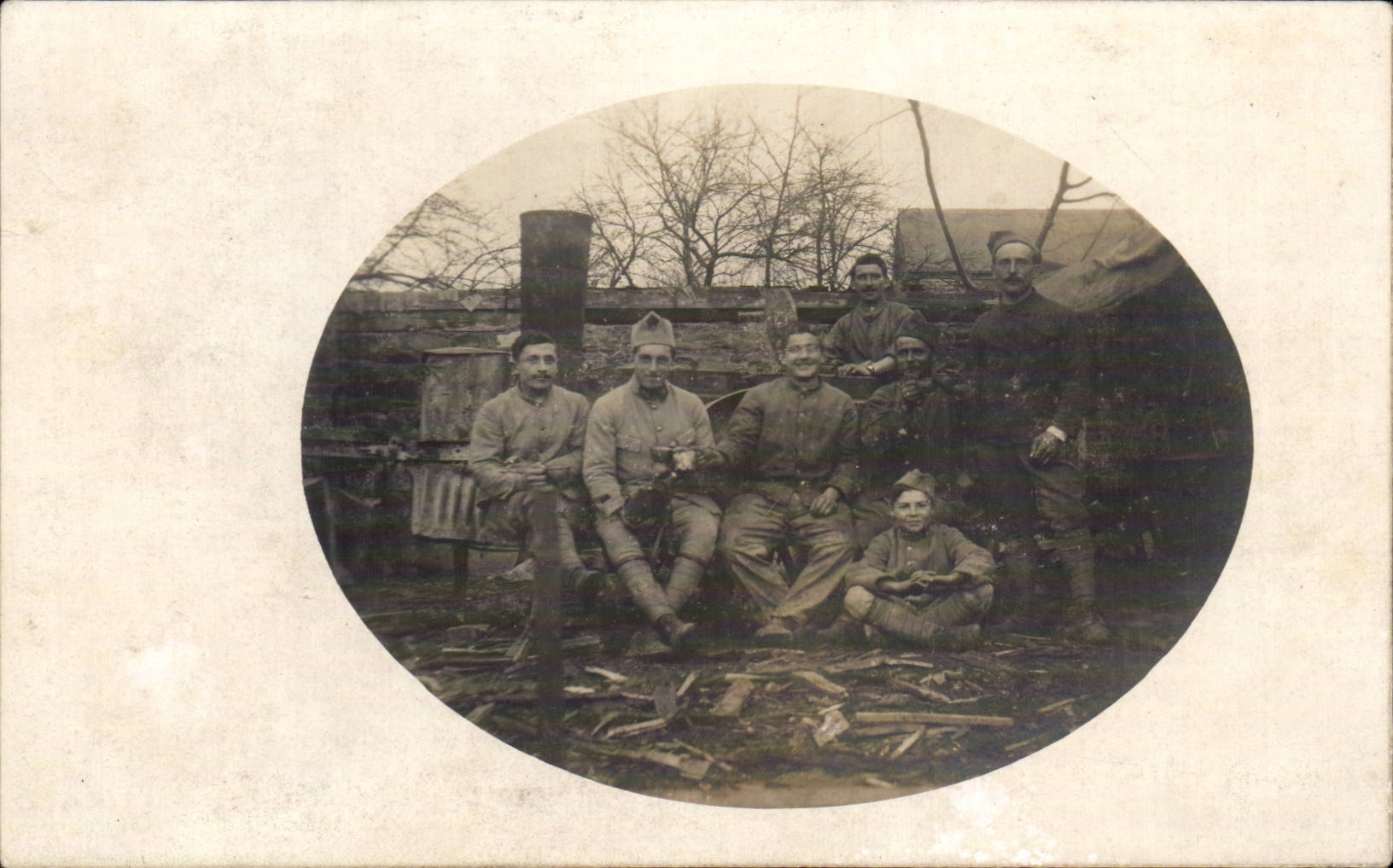 Real photo Militaria Soldiers