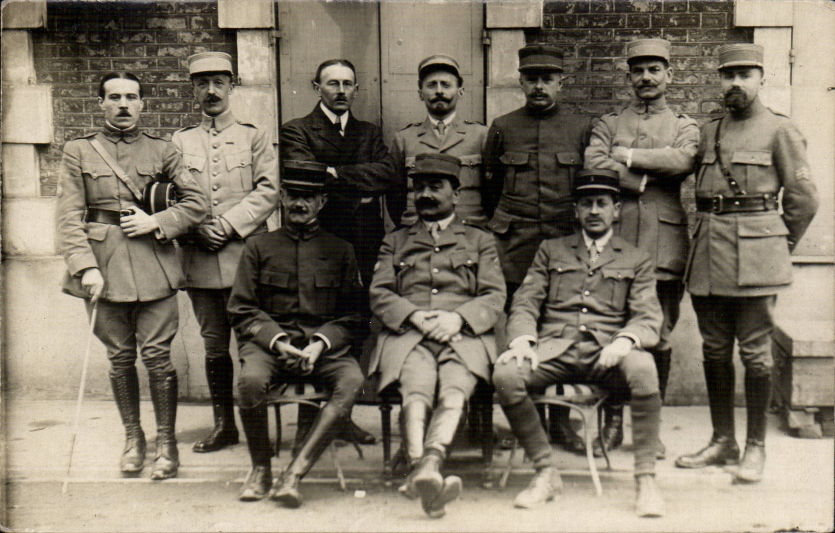 Real photo Militaria Soldiers