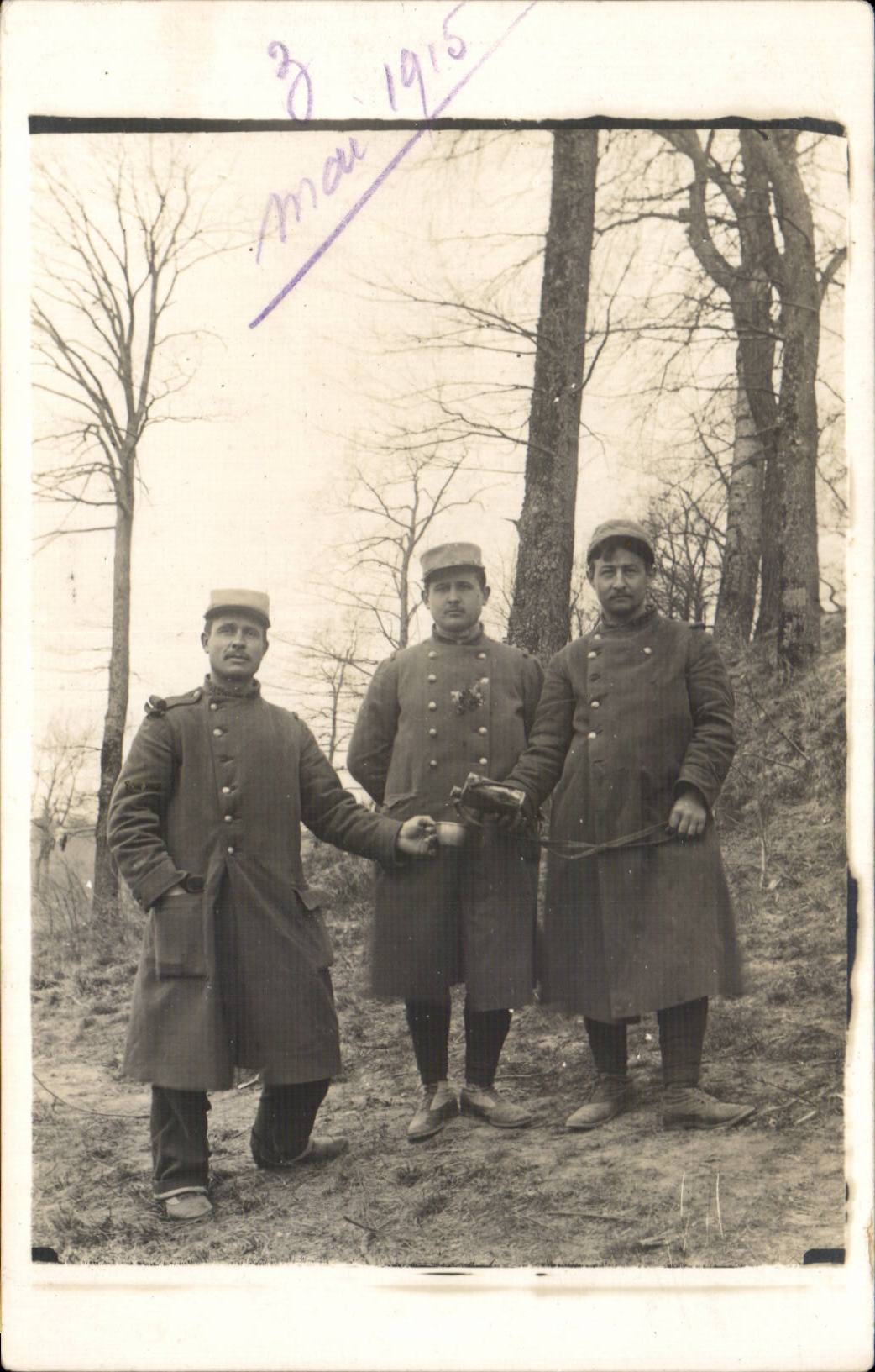 Real photo Militaria Soldier