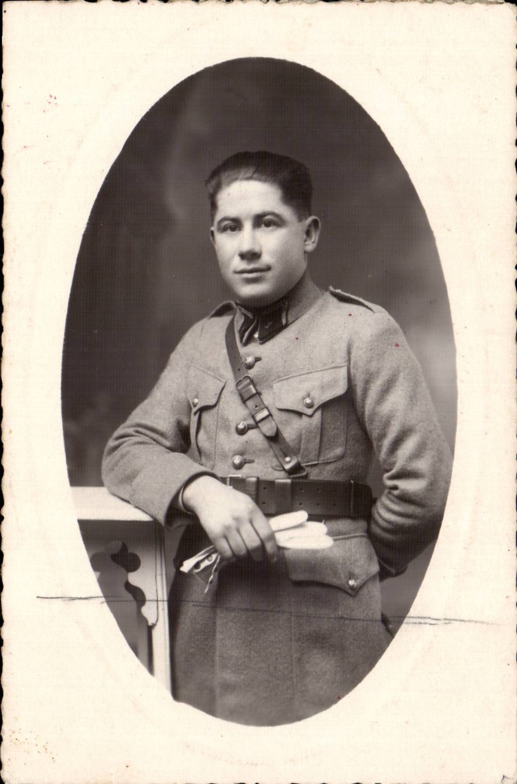 Real photo Militaria Soldier